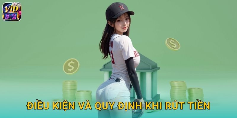 Rút Tiền Vip52 Nhanh Chóng Không Giới Hạn 3 Điều kiện và quy định khi rút tiền