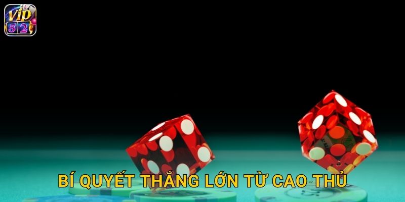 Bí quyết thắng lớn từ cao thủ